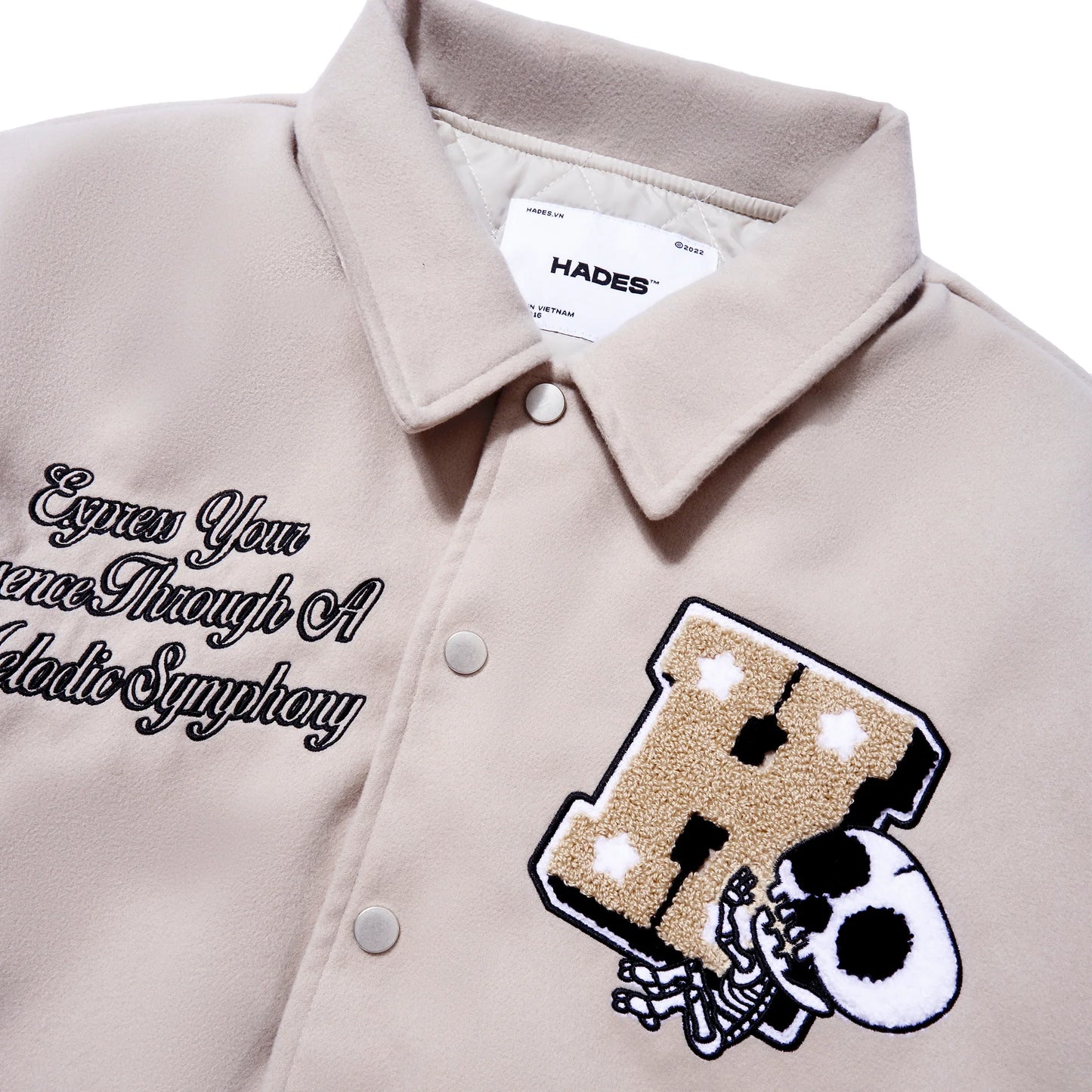 HADES OBSTREPEROUS VARSITY JACKET