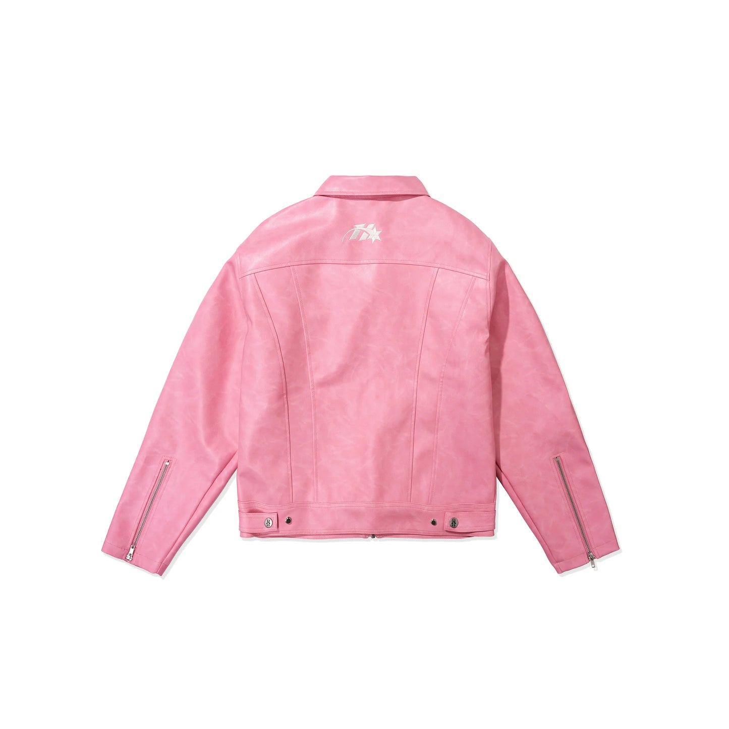 HADES PINKIE CREW LEATHER JACKET