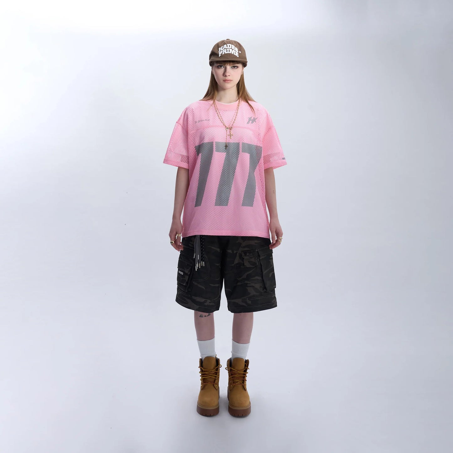 HADES 777 JERSEY MESH - PINK