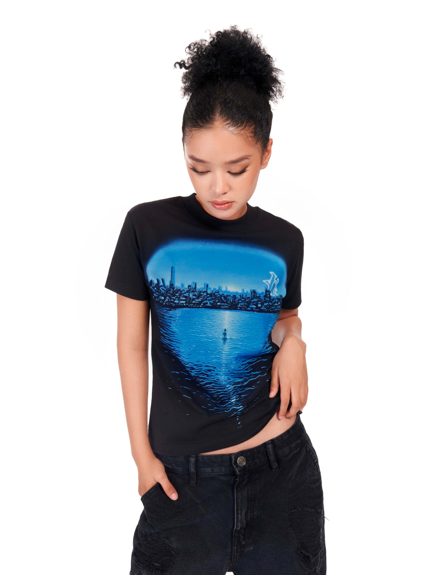 RAYBACK MOON TEE